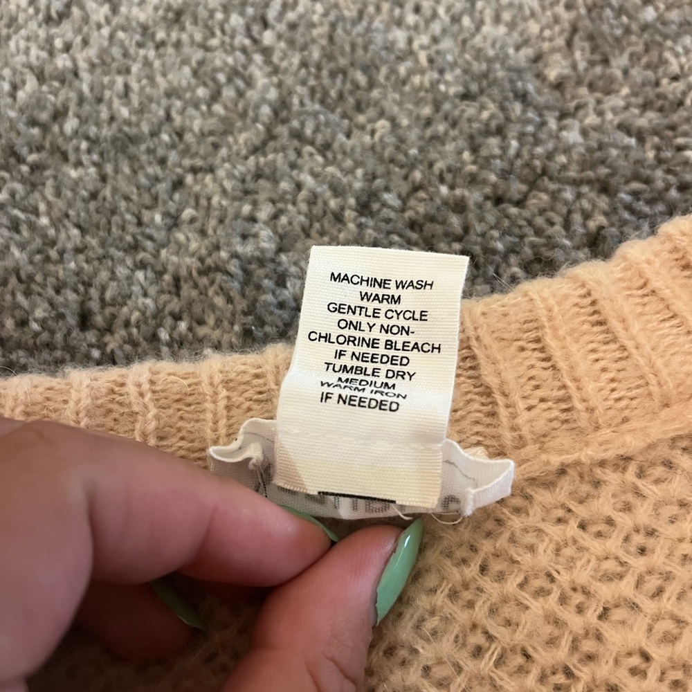 For The Republic Light Pink Knit Sweater - Picture 3 of 4